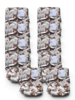 Hypf Kita Stoffwindel Set – 10 Pocketwindeln mit Klett