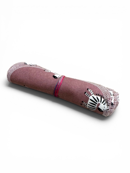 Hypf - Flanell Feuchttücher 10 Stk.- Zebras (Mauve)