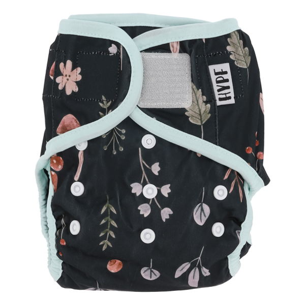 Hypf Überhose One Size Klett Mushrooms