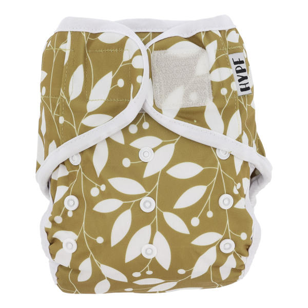 Hypf Überhose One Size Klett Leaves