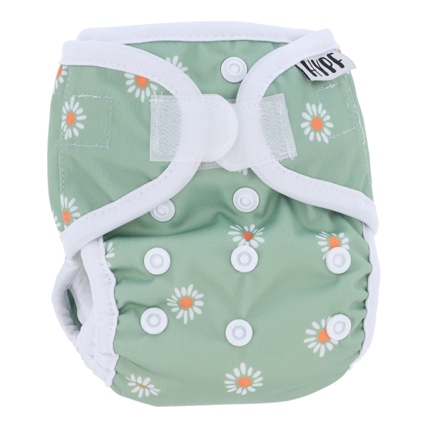 Hypf Überhose Newborn Klett 2.0  Daisy Flower