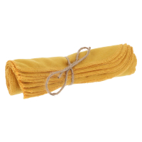 Hypf - Flanell Feuchttücher 10 Stk.- Curry