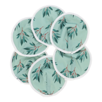 Hypf - geformte Stilleinlagen Leaves Green 3 Paar