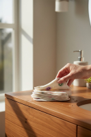 Hypf - Flanell Feuchttücher 10 Stk.- Happy Faces