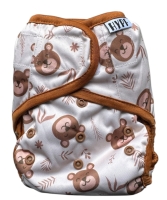Hypf Überhose One Size Klett Forest Bear