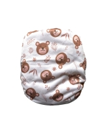 Hypf Überhose One Size Klett Forest Bear
